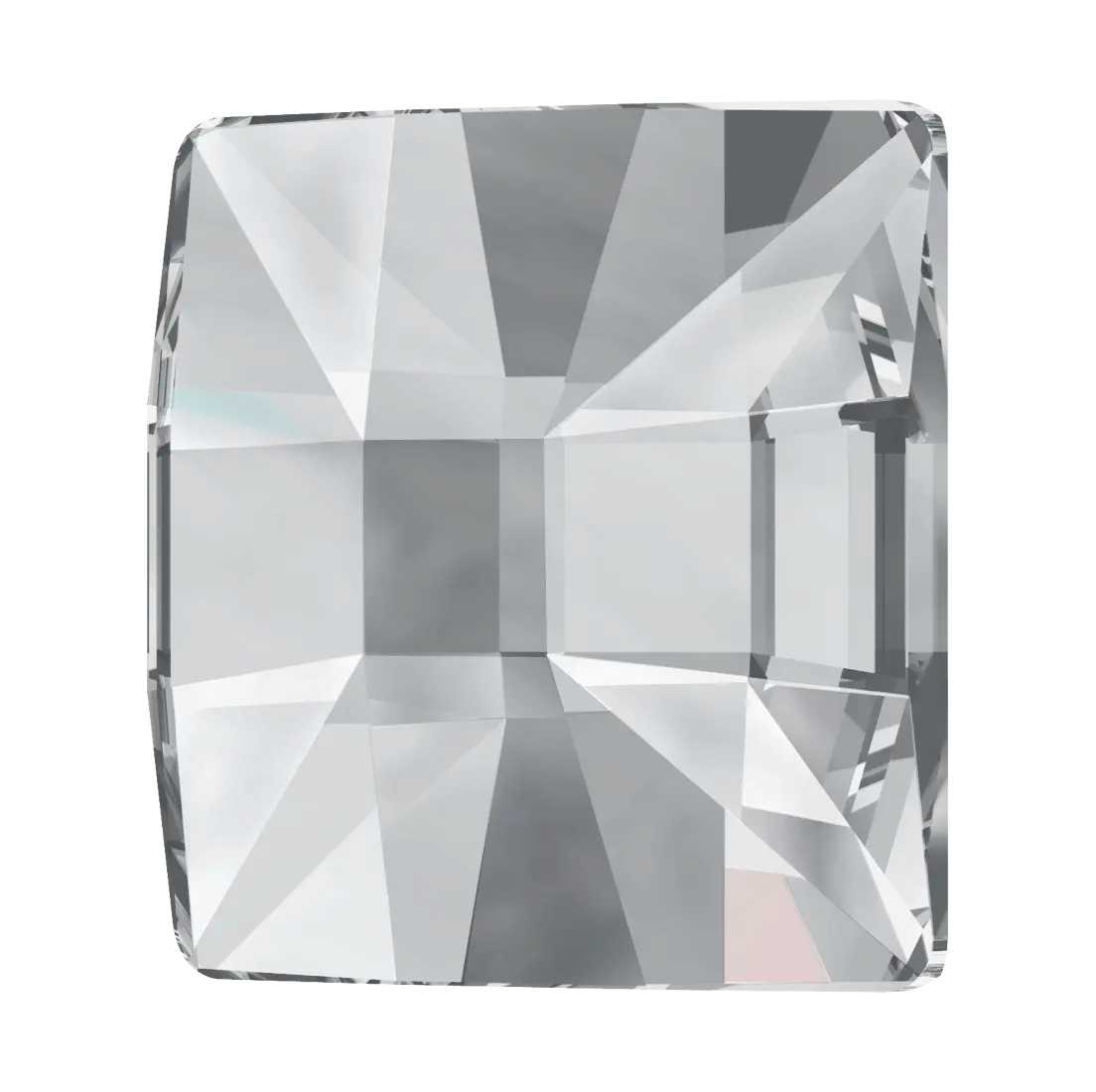 Swarovski Flat Back Crystals Non Hotfix Classic Square (2483) Crystal - Bluestreak Crystals