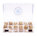 Swarovski Flat Back Crystals Non Hotfix Mega Mix Crystal Golden Shadow - Bluestreak Crystals