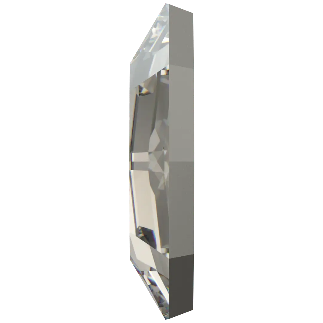 Swarovski Flat Back Crystals Non Hotfix Navette (2200) Crystal Silver Shade - Bluestreak Crystals