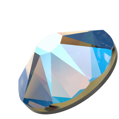 Swarovski Hotfix Flat Back Crystals (2000, 2038 & 2078) Black Diamond Shimmer - Bluestreak Crystals