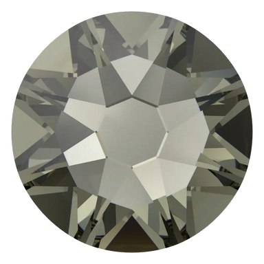 Swarovski Hotfix Flat Back Crystals (2000, 2038 & 2078) Black Diamond - Bluestreak Crystals