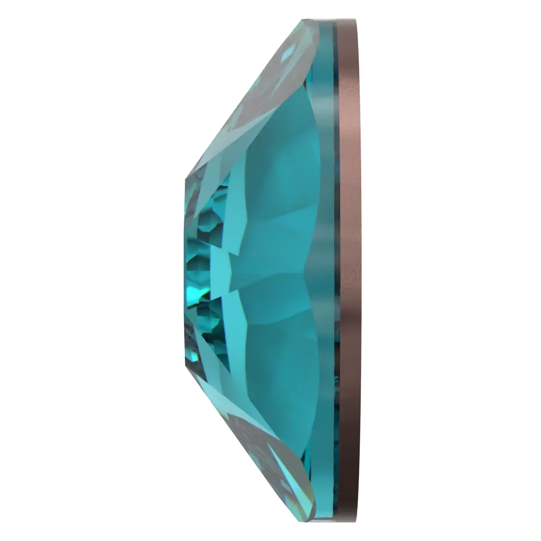 Swarovski Hotfix Flat Back Crystals (2000, 2038 & 2078) Blue Zircon - Bluestreak Crystals
