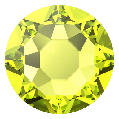 Swarovski Hotfix Flat Back Crystals (2000, 2038 & 2078) Citrus Green - Bluestreak Crystals