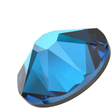 Swarovski Hotfix Flat Back Crystals (2000, 2038 & 2078) Crystal Bermuda Blue - Bluestreak Crystals