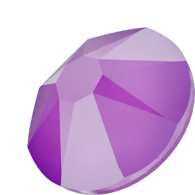 Swarovski Hotfix Flat Back Crystals (2000, 2038 & 2078) Crystal Electric Violet - Bluestreak Crystals