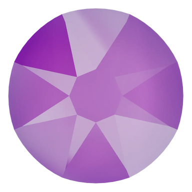 Swarovski Hotfix Flat Back Crystals (2000, 2038 & 2078) Crystal Electric Violet - Bluestreak Crystals