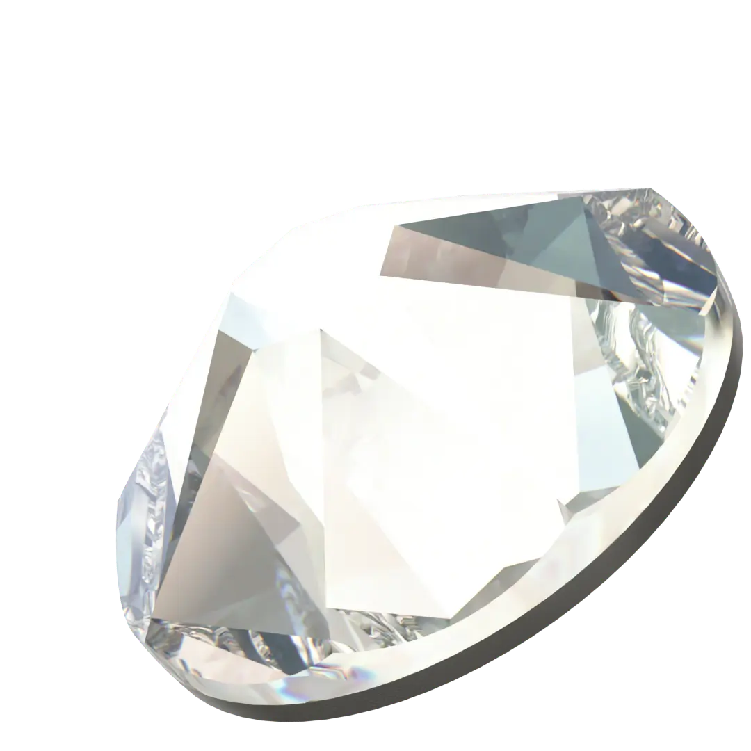 Swarovski Hotfix Flat Back Crystals (2000, 2038 & 2078) Crystal Moonlight - Bluestreak Crystals