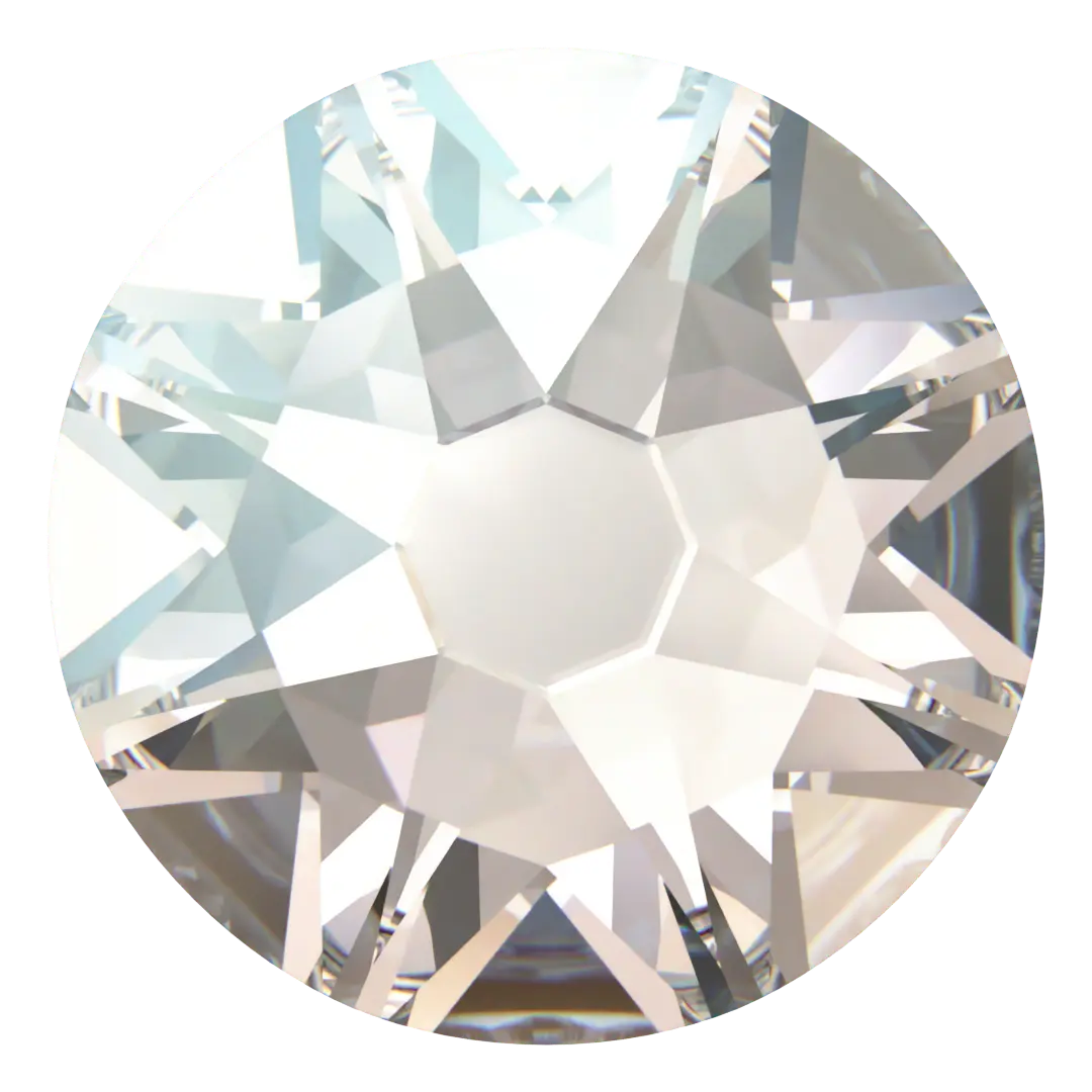 Swarovski Hotfix Flat Back Crystals (2000, 2038 & 2078) Crystal Moonlight - Bluestreak Crystals
