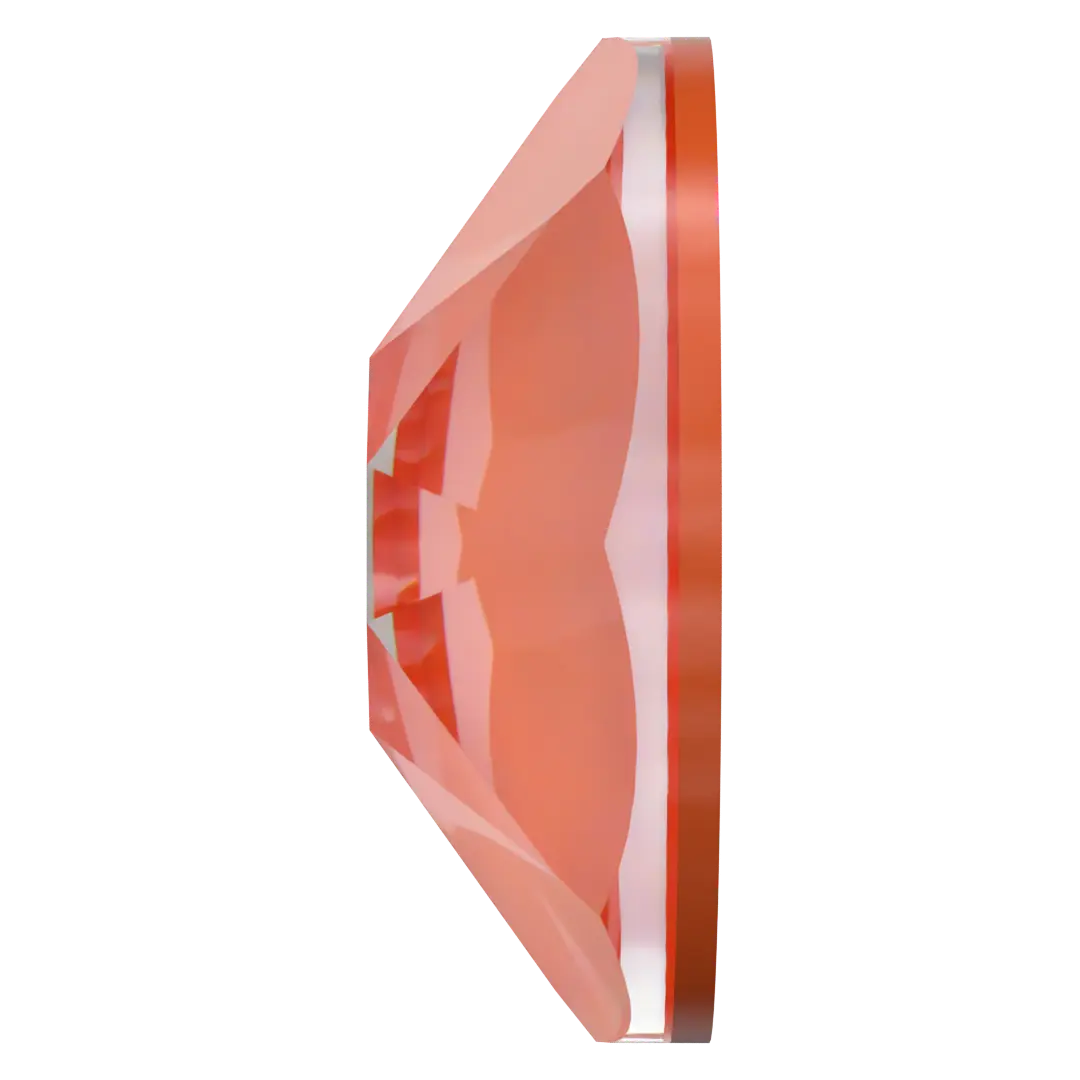 Swarovski Hotfix Flat Back Crystals (2000, 2038 & 2078) Crystal Orange Ignite - Bluestreak Crystals