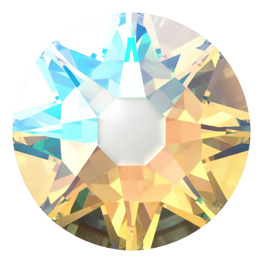 Swarovski Hotfix Flat Back Crystals (2000, 2038 & 2078) Crystal Shimmer - Bluestreak Crystals