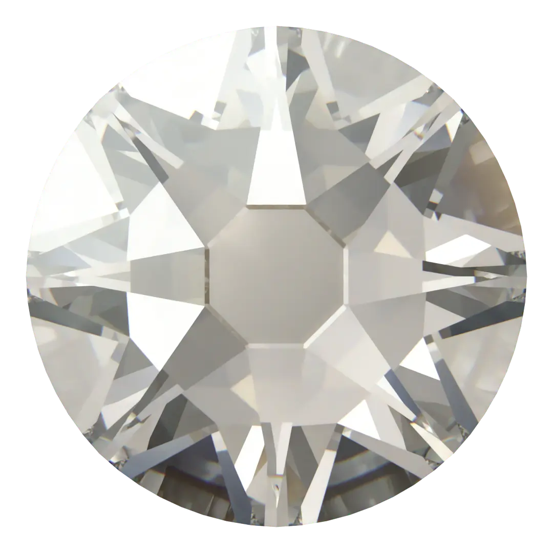 Swarovski Hotfix Flat Back Crystals (2000, 2038 & 2078) Crystal Silver Shade - Bluestreak Crystals