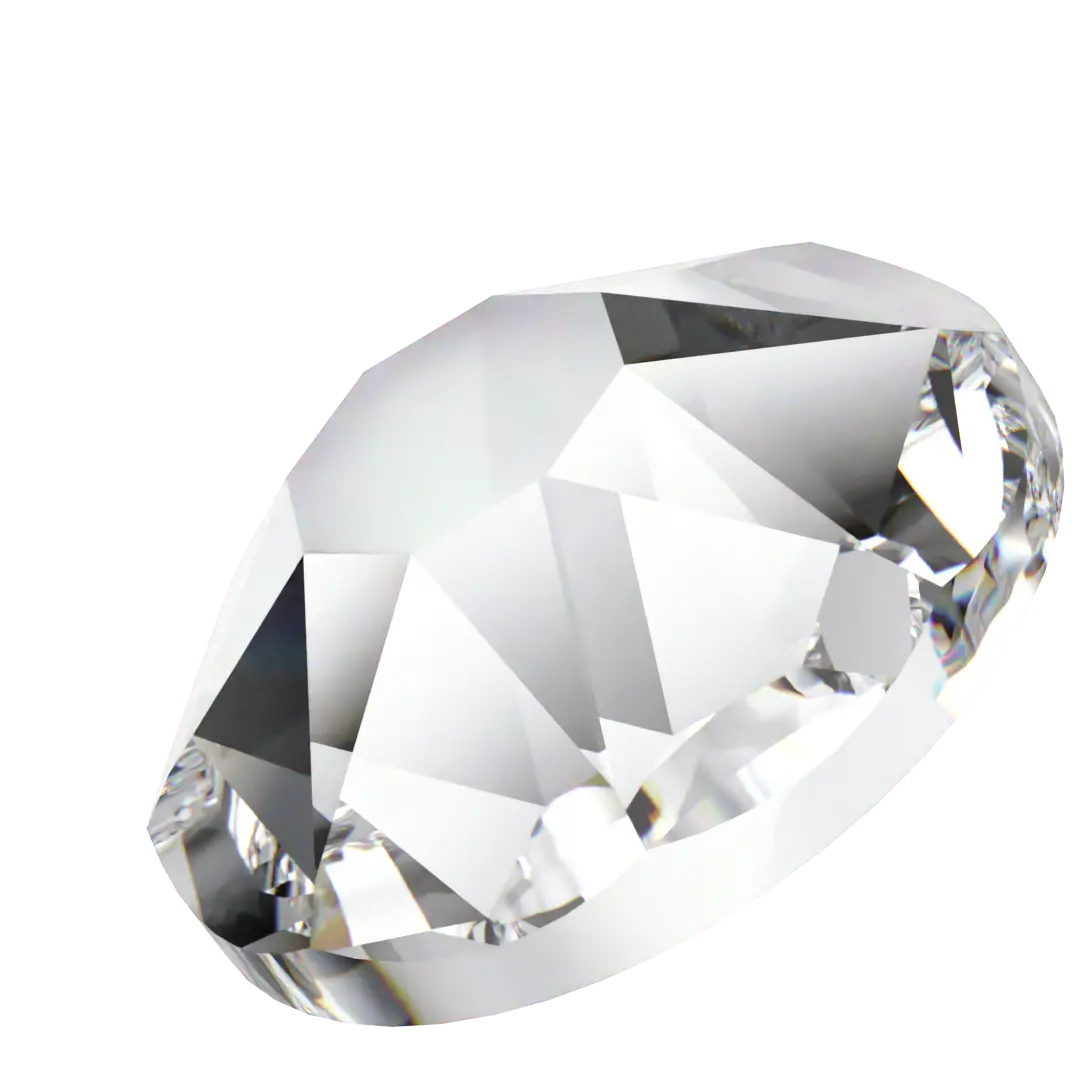 Swarovski Hotfix Flat Back Crystals (2000, 2038 & 2078) Crystal Transparent - Bluestreak Crystals