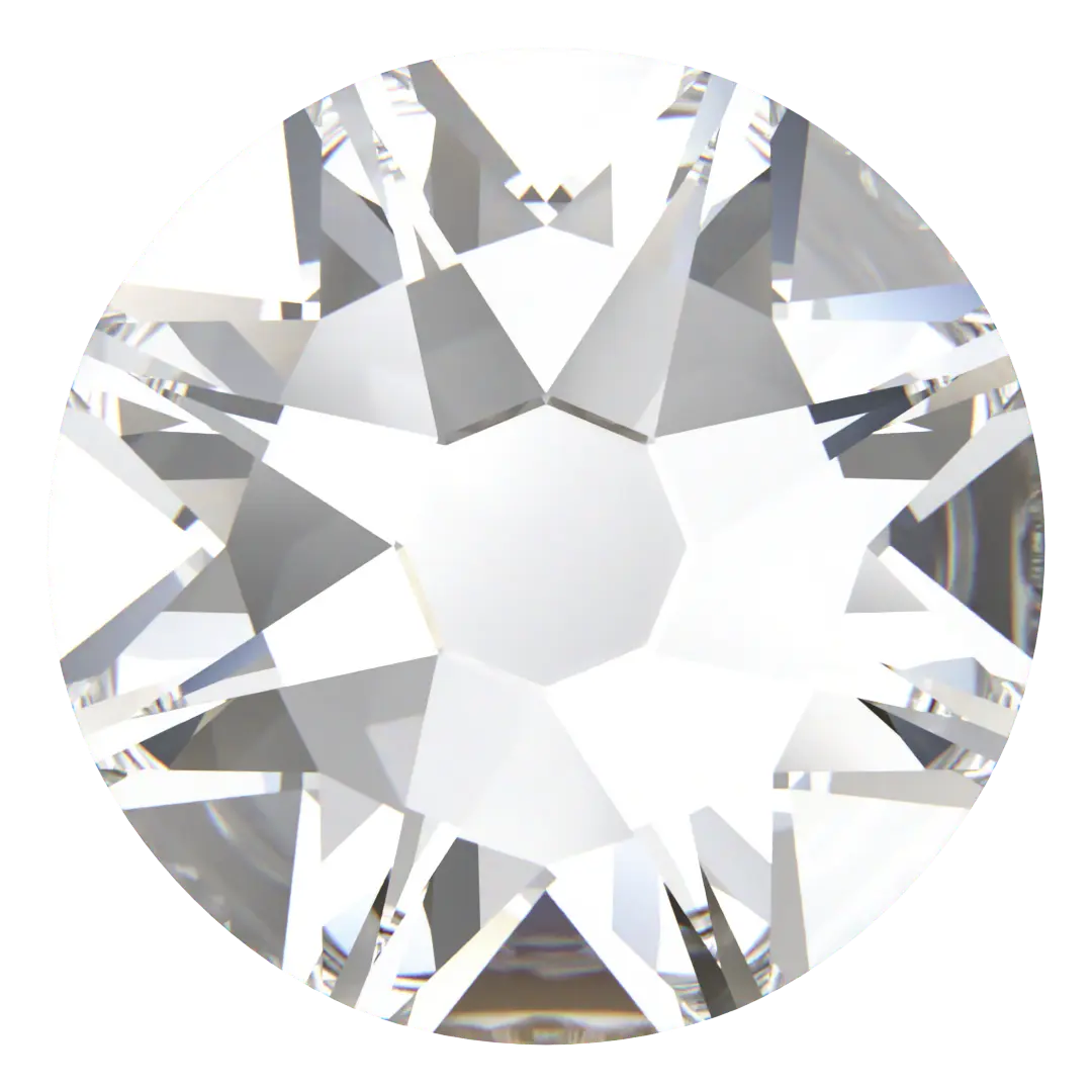 Swarovski Hotfix Flat Back Crystals (2000, 2038 & 2078) Crystal - Bluestreak Crystals