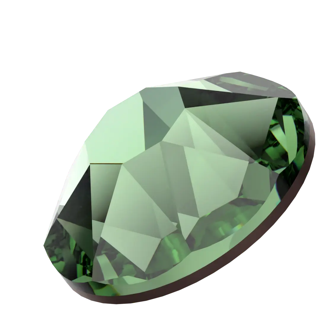 Swarovski Hotfix Flat Back Crystals (2000, 2038 & 2078) Erinite - Bluestreak Crystals