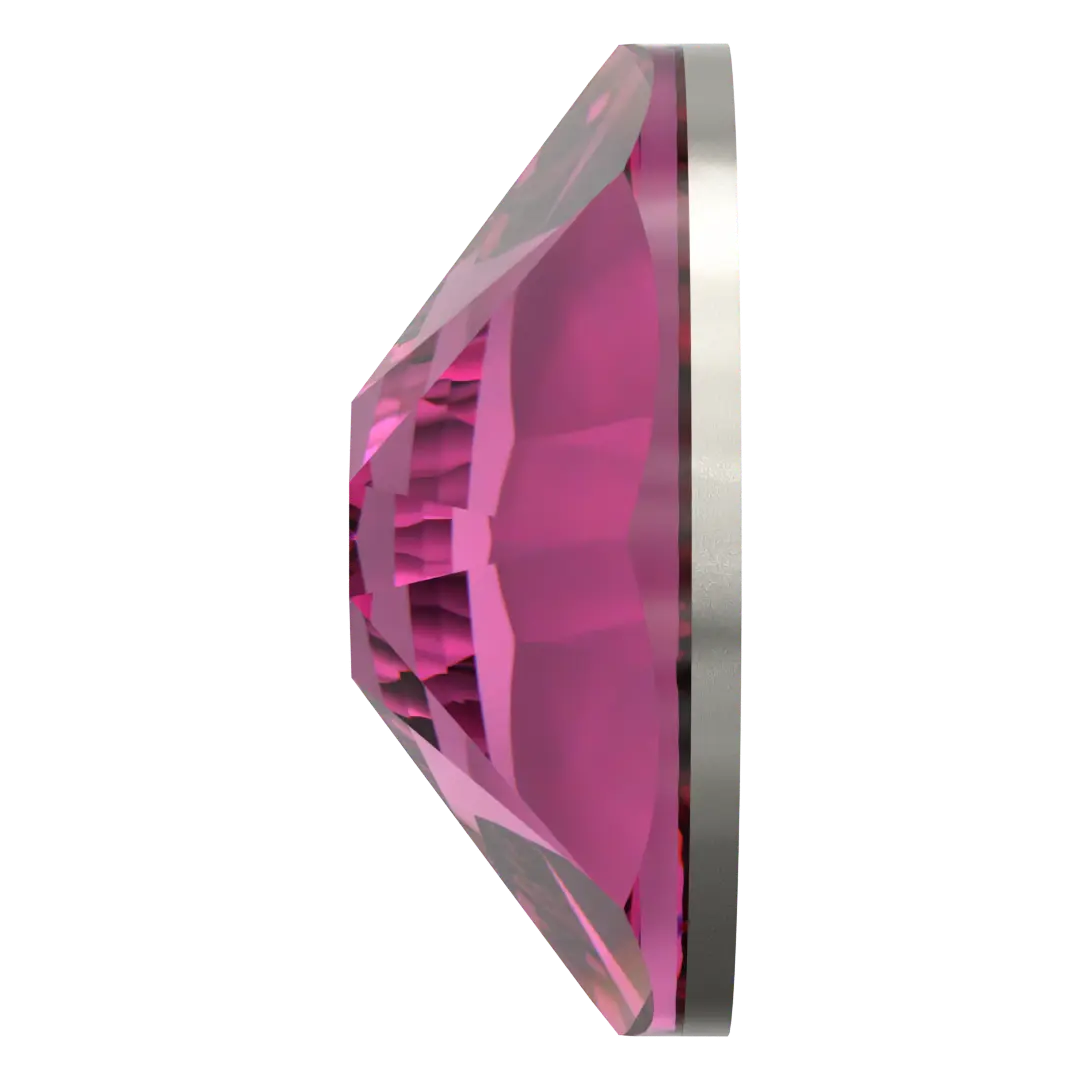 Swarovski Hotfix Flat Back Crystals (2000, 2038 & 2078) Fuchsia - Bluestreak Crystals