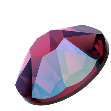 Swarovski Hotfix Flat Back Crystals (2000, 2038 & 2078) Fuchsia Shimmer - Bluestreak Crystals