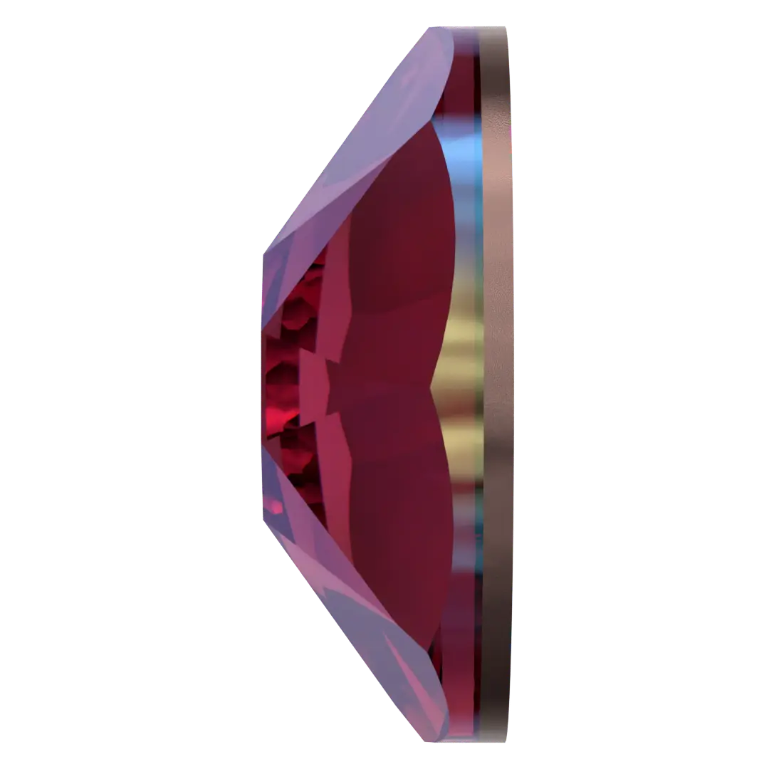 Swarovski Hotfix Flat Back Crystals (2000, 2038 & 2078) Fuchsia Shimmer - Bluestreak Crystals