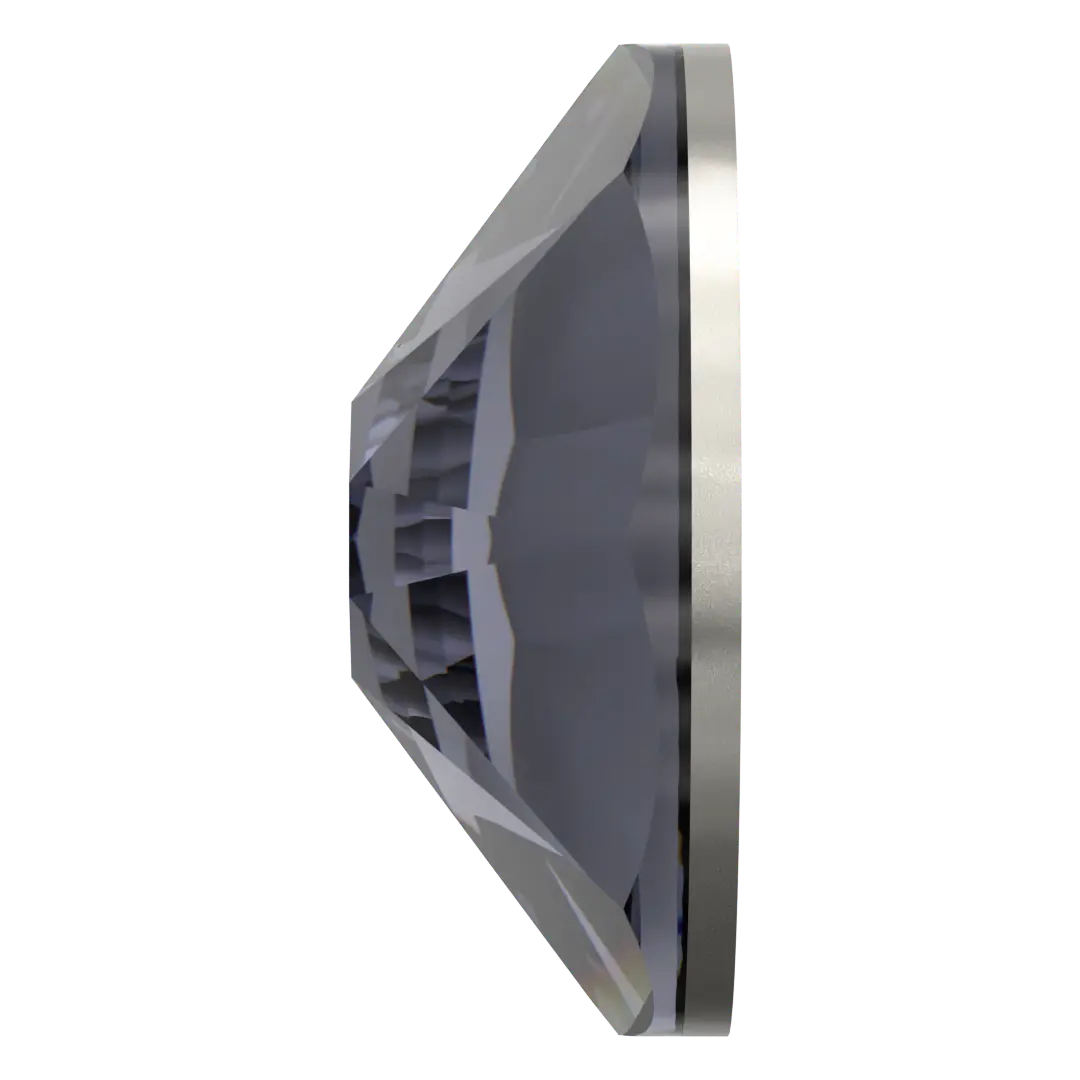 Swarovski Hotfix Flat Back Crystals (2000, 2038 & 2078) Graphite - Bluestreak Crystals