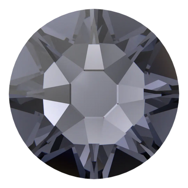 Swarovski Hotfix Flat Back Crystals (2000, 2038 & 2078) Graphite - Bluestreak Crystals