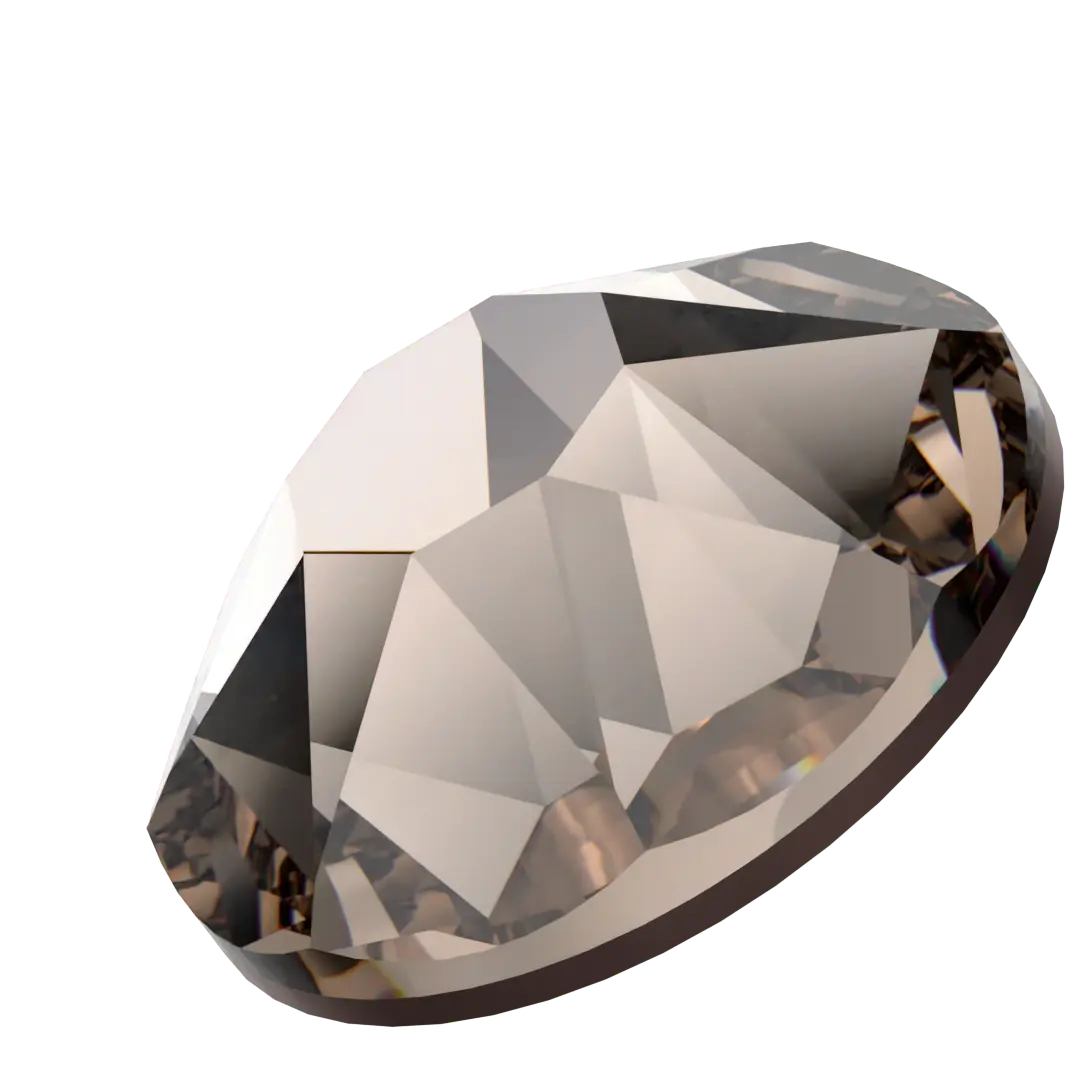 Swarovski Hotfix Flat Back Crystals (2000, 2038 & 2078) Greige - Bluestreak Crystals