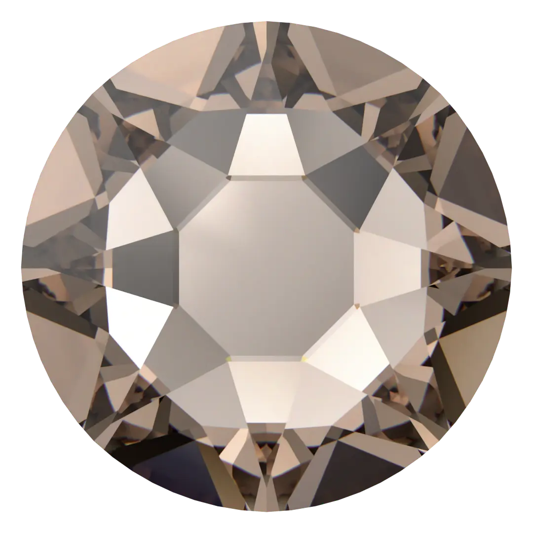 Swarovski Hotfix Flat Back Crystals (2000, 2038 & 2078) Greige - Bluestreak Crystals