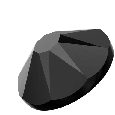 Swarovski Hotfix Flat Back Crystals (2000, 2038 & 2078) Jet Transparent - Bluestreak Crystals