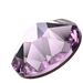 Swarovski Hotfix Flat Back Crystals (2000, 2038 & 2078) Light Amethyst - Bluestreak Crystals