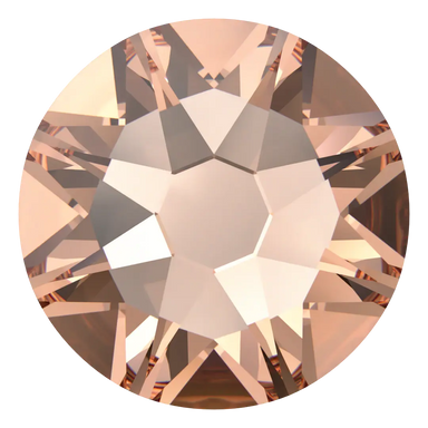 Swarovski Hotfix Flat Back Crystals (2000, 2038 & 2078) Light Peach - Bluestreak Crystals
