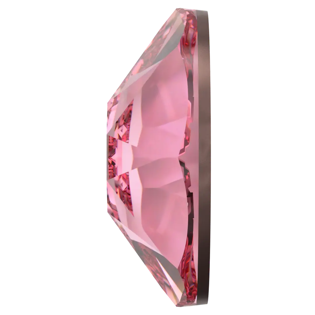 Swarovski Hotfix Flat Back Crystals (2000, 2038 & 2078) Light Rose - Bluestreak Crystals
