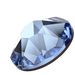 Swarovski Hotfix Flat Back Crystals (2000, 2038 & 2078) Light Sapphire - Bluestreak Crystals