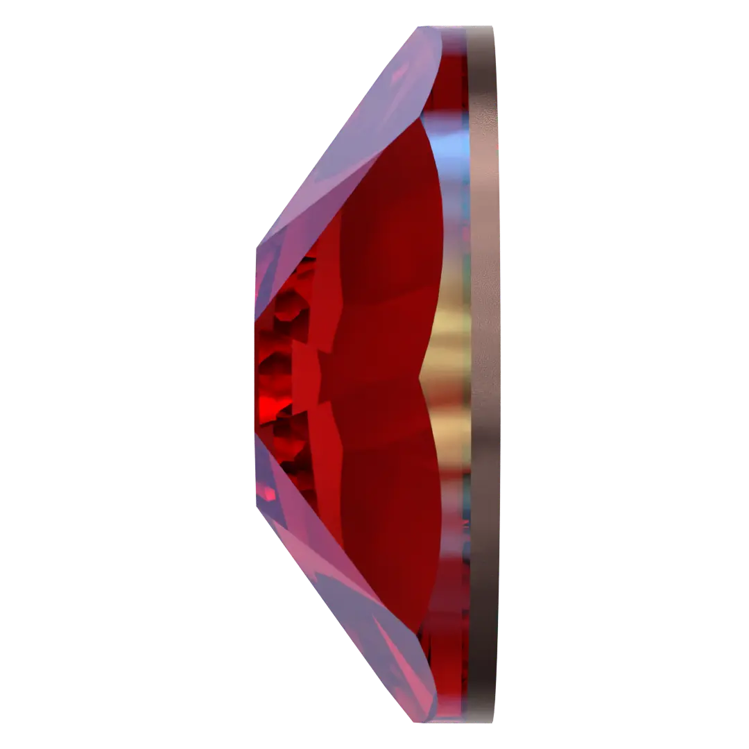 Swarovski Hotfix Flat Back Crystals (2000, 2038 & 2078) Light Siam Shimmer - Bluestreak Crystals