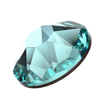 Swarovski Hotfix Flat Back Crystals (2000, 2038 & 2078) Light Turquoise - Bluestreak Crystals