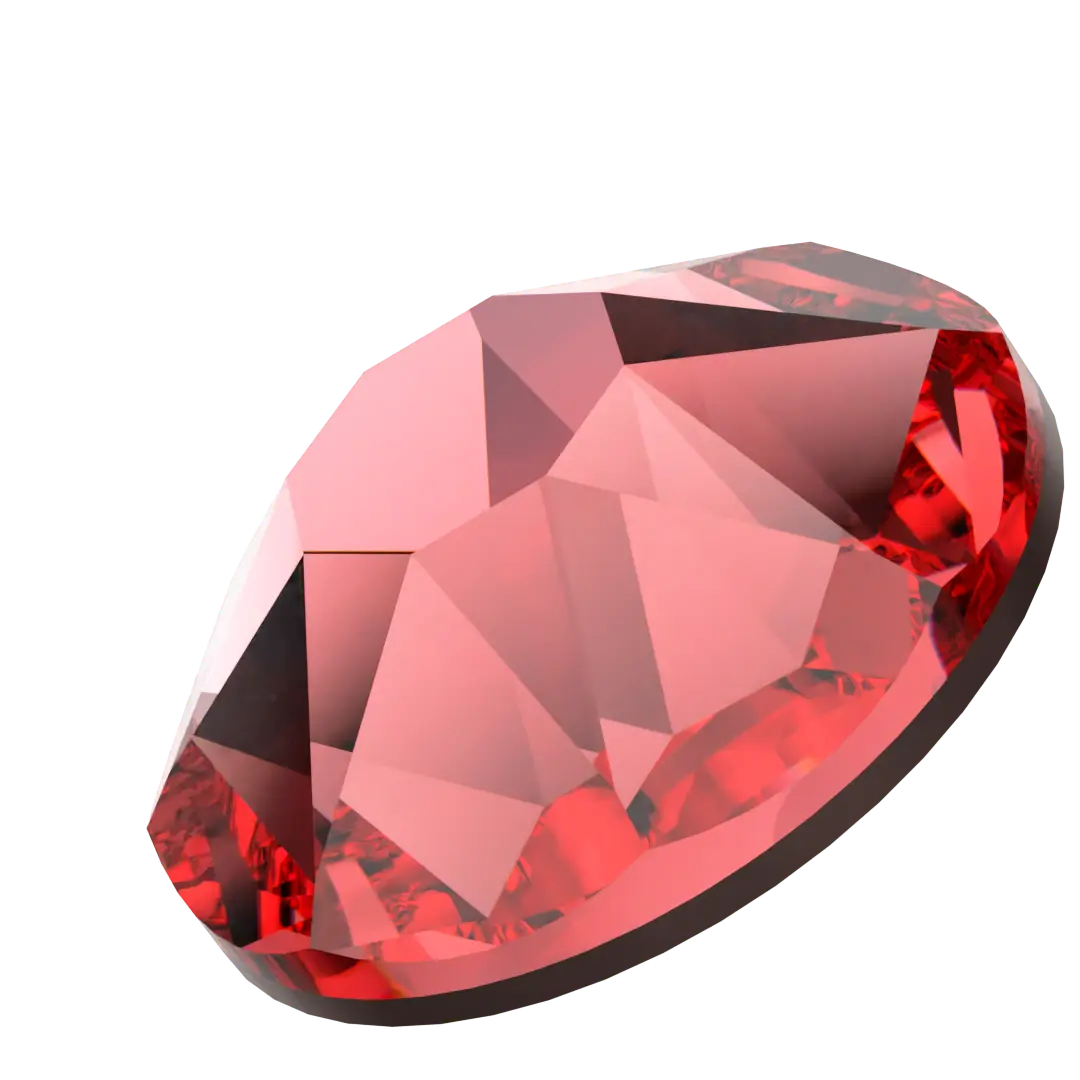 Swarovski Hotfix Flat Back Crystals (2000, 2038 & 2078) Padparadscha - Bluestreak Crystals