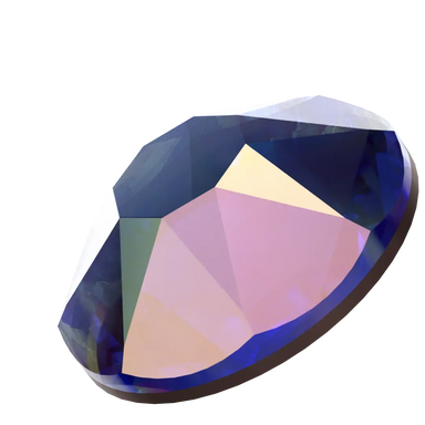 Swarovski Hotfix Flat Back Crystals (2000, 2038 & 2078) Sapphire AB - Bluestreak Crystals