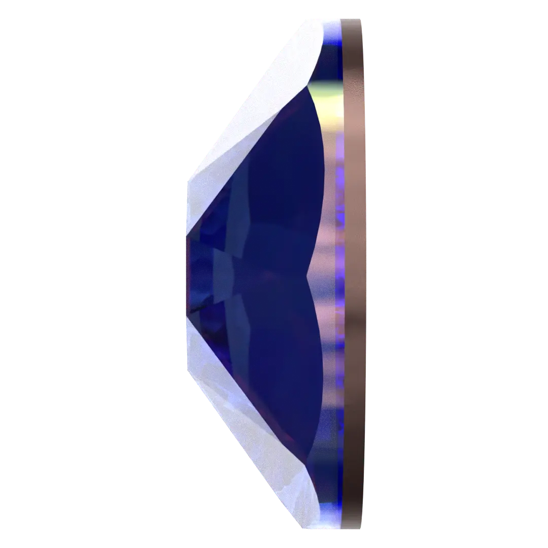 Swarovski Hotfix Flat Back Crystals (2000, 2038 & 2078) Sapphire AB - Bluestreak Crystals