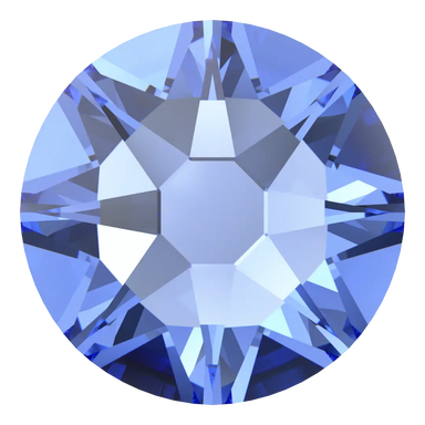 Swarovski Hotfix Flat Back Crystals (2000, 2038 & 2078) Sapphire - Bluestreak Crystals