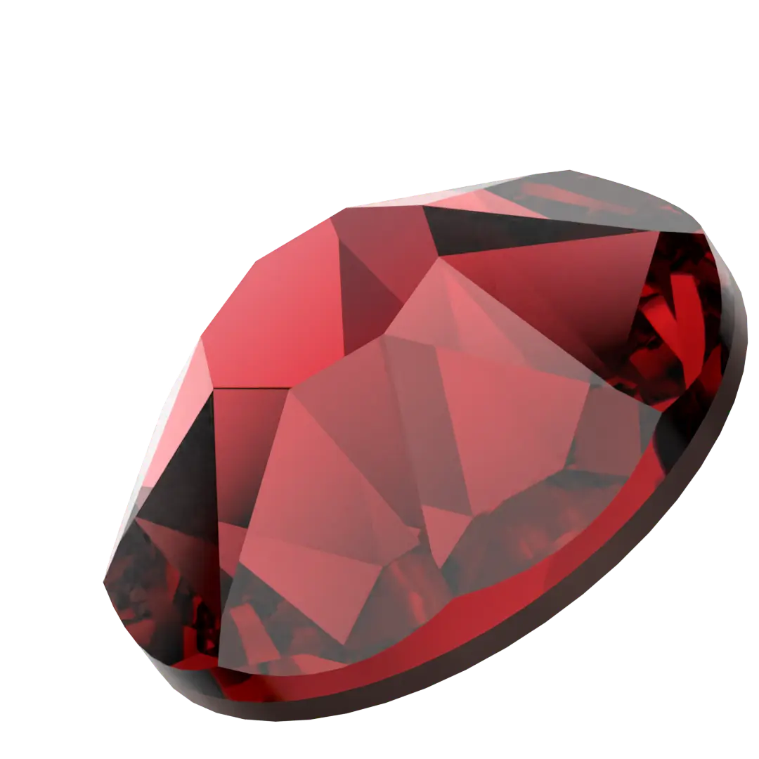 Swarovski Hotfix Flat Back Crystals (2000, 2038 & 2078) Scarlet - Bluestreak Crystals