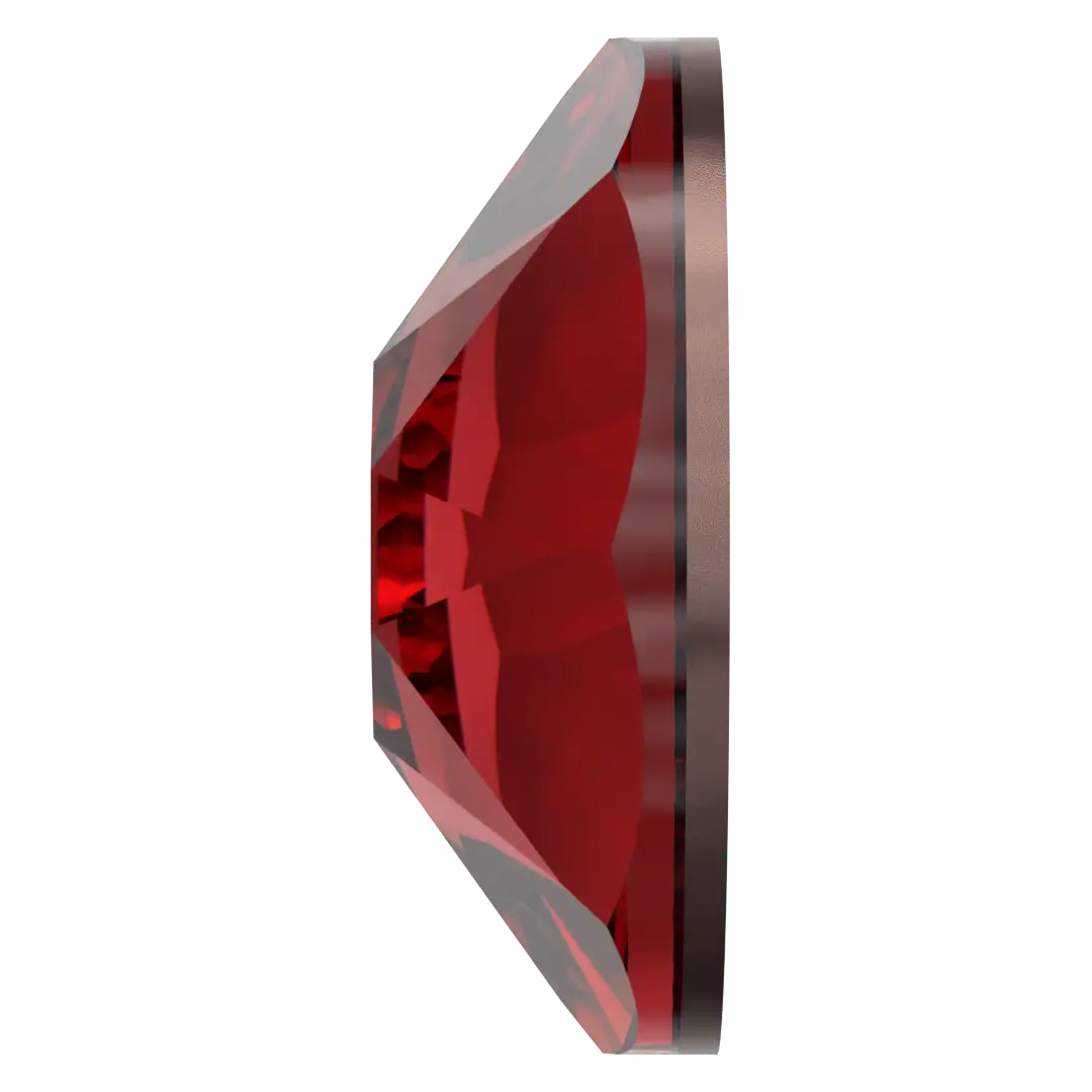 Swarovski Hotfix Flat Back Crystals (2000, 2038 & 2078) Scarlet - Bluestreak Crystals