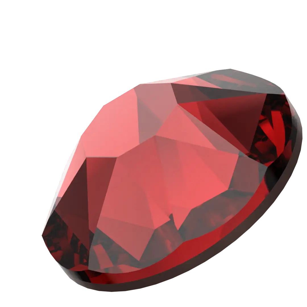 Swarovski Hotfix Flat Back Crystals (2000, 2038 & 2078) Siam - Bluestreak Crystals