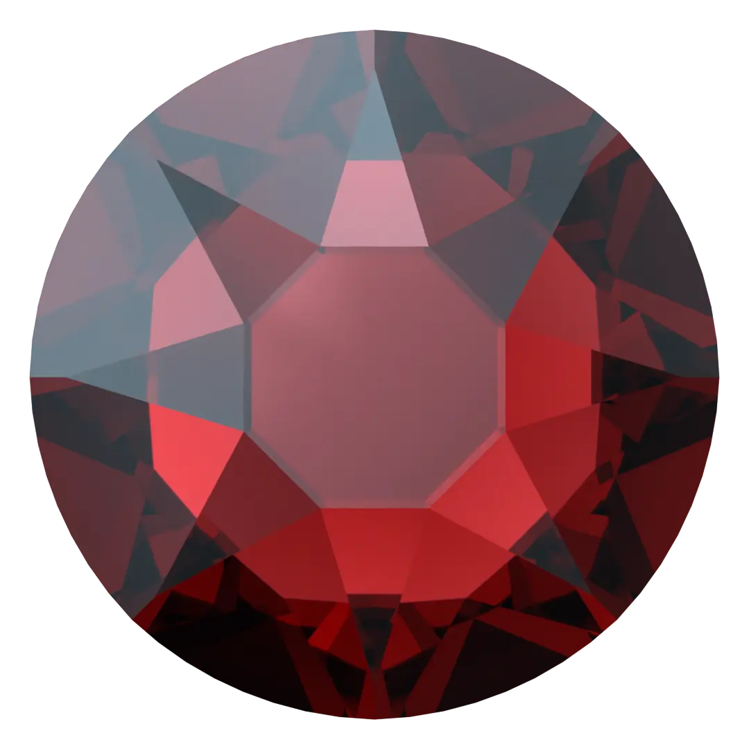 Swarovski Hotfix Flat Back Crystals (2000, 2038 & 2078) Siam Nightfall - Bluestreak Crystals