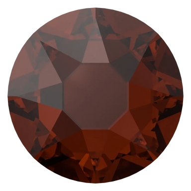 Swarovski Hotfix Flat Back Crystals (2000, 2038 & 2078) Smoked Amber - Bluestreak Crystals