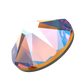 Swarovski Hotfix Flat Back Crystals (2000, 2038 & 2078) Topaz Shimmer - Bluestreak Crystals