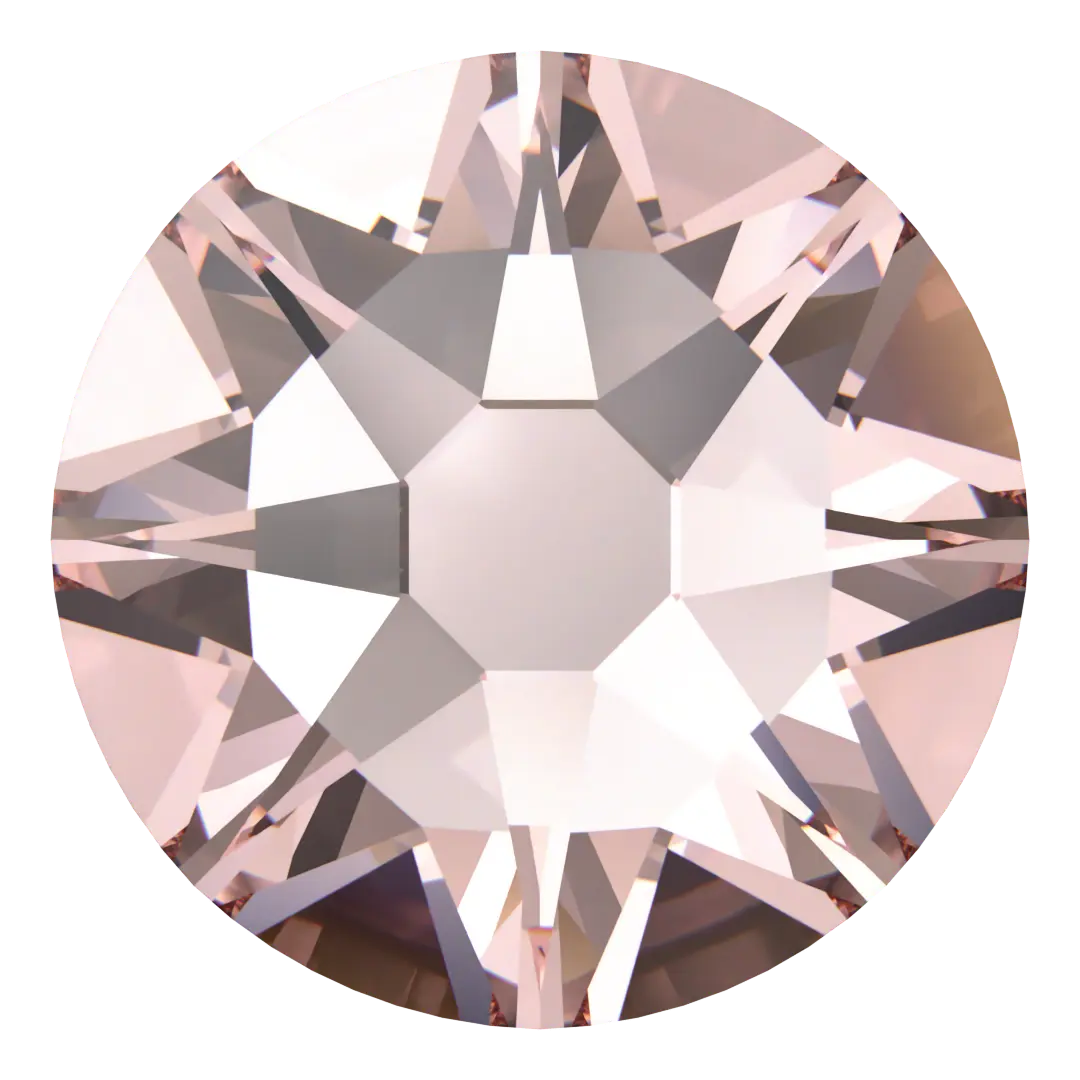 Swarovski Hotfix Flat Back Crystals (2000, 2038 & 2078) Vintage Rose - Bluestreak Crystals