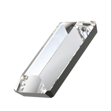 Swarovski Hotfix Flat Back Crystals Baguette (2510) Crystal - Bluestreak Crystals