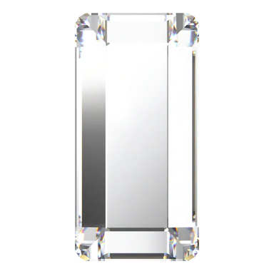 Swarovski Hotfix Flat Back Crystals Baguette (2510) Crystal - Bluestreak Crystals