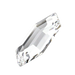 Swarovski Hotfix Flat Back Crystals Elongated Hexagon (2776) Crystal - Bluestreak Crystals
