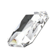 Swarovski Hotfix Flat Back Crystals Emerald Cut (2602) Crystal - Bluestreak Crystals