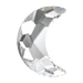 Swarovski Hotfix Flat Back Crystals Moon (2813) Crystal - Bluestreak Crystals