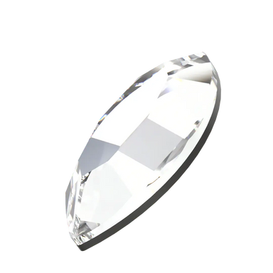 Swarovski Hotfix Flat Back Crystals Navette (2200) Crystal - Bluestreak Crystals