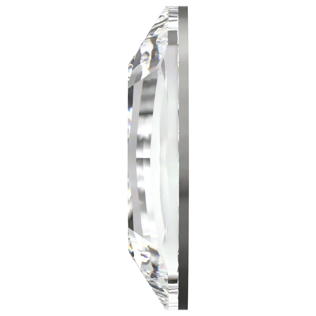 Swarovski Hotfix Flat Back Crystals Navette (2200) Crystal - Bluestreak Crystals